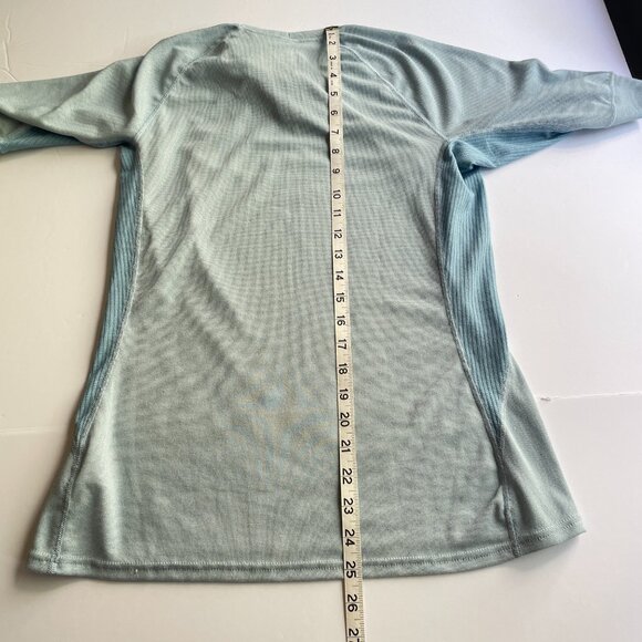 Patagonia Capilene 2 Performance Base Layer Short Sleeve Shirt Light Powder Blue - Picture 11 of 12